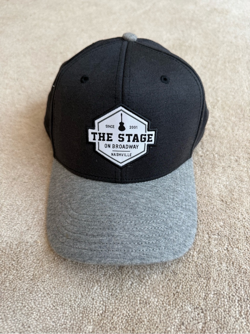 The Stage Nashville Black and Gray Baseball Cap